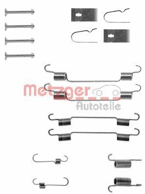 METZGER 105-0722 Toebehoren, remschoen WAGON R+ 1.3 4WD (RB 413) 76 PK Benzine