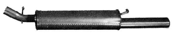 VEGAZ Rear silencer Article number: OS-281 cheaply
