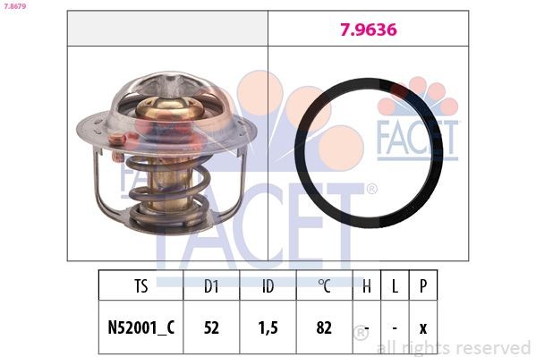 FACET Thermostat Article number: 7.8679 cheaply