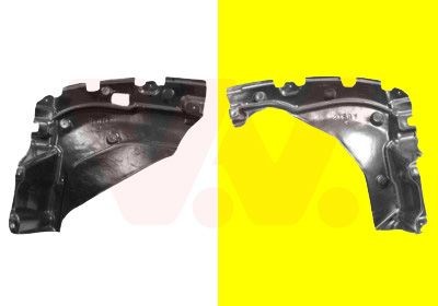 VAN WEZEL 5430704 Silencing Material, engine bay YARIS 1.4 D-4D (NLP10_) 75 PS Diesel 2005