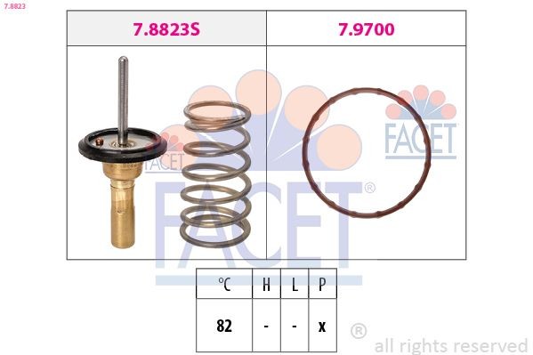 FACET Thermostat Article number: 7.8823 cheaply