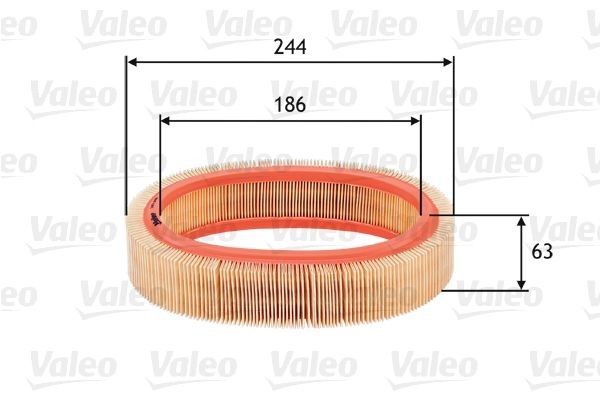 VALEO Air filter Article number: 585606 cheaply