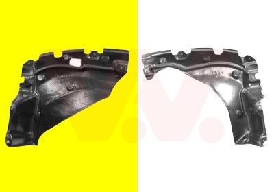 VAN WEZEL 5430703 Silencing Material, engine bay YARIS 1.4 D-4D (NLP10_) 75 PS Diesel 2005