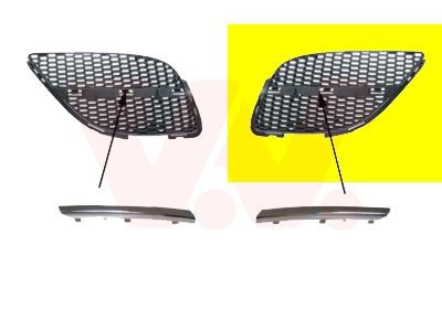 VAN WEZEL Radiator Grille Article number: 3323511 cheaply