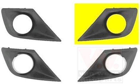 VAN WEZEL Bumper grill Article number: 4033593 cheaply