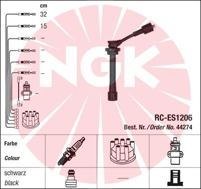 NGK Ignition Cable Kit Article number: 44274 cheaply