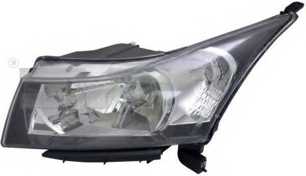 TYC Headlight Article number: 20-12940-05-2 cheaply