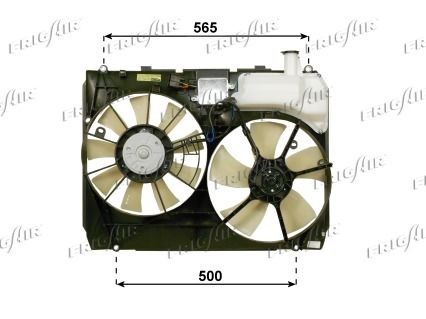 FRIGAIR Fan, radiator Article number: 0515.2511 cheaply