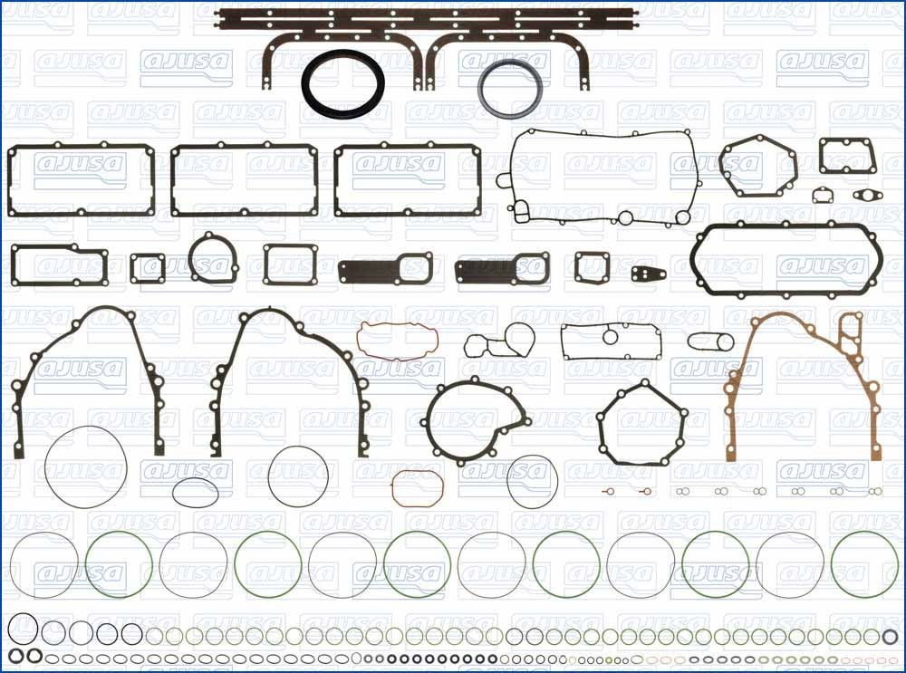 AJUSA Crankcase gasket set Article number: 54108400 cheaply