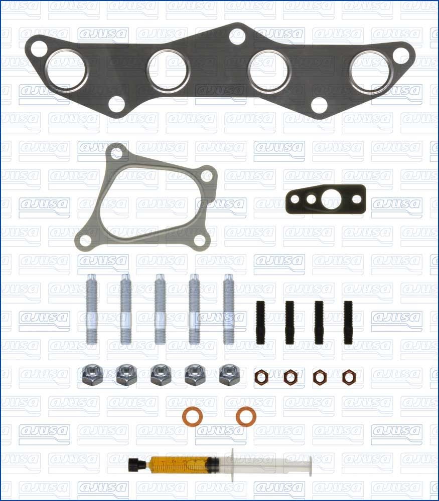 AJUSA JTC11221 Mounting Kit, charger YARIS 1.4 D-4D (NLP20_, NLP22_) 75 PS Diesel 2005