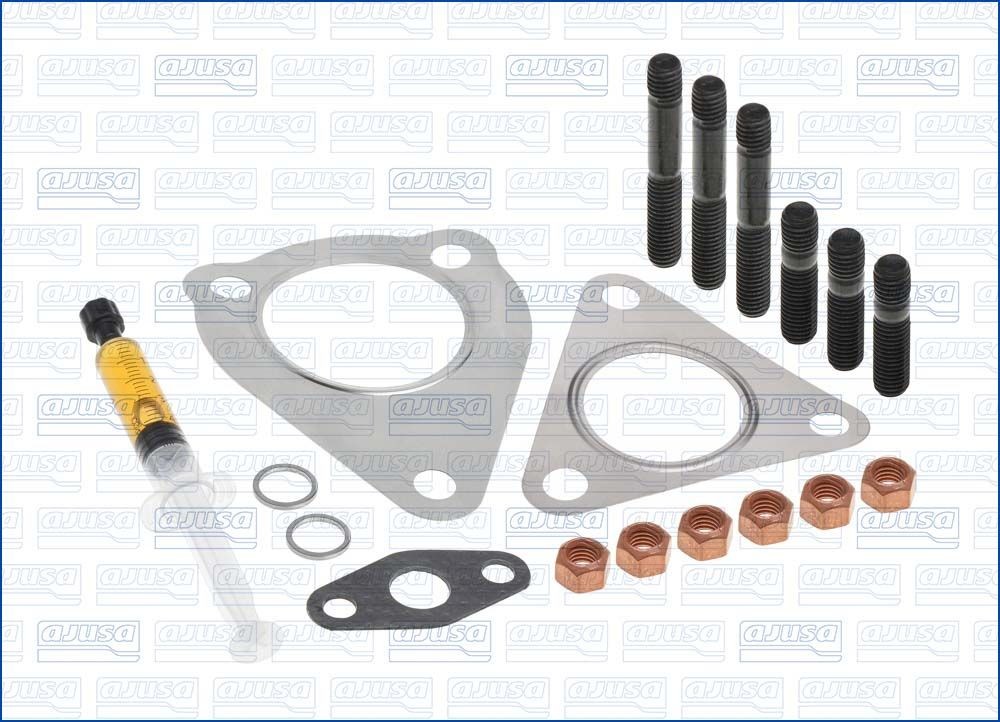 AJUSA JTC11021 Mounting Kit, charger PASSAT 1.9 TDI Syncro/4motion 110 PS Diesel 2001