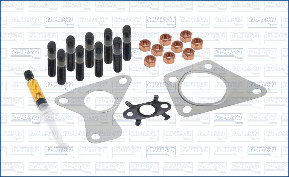AJUSA JTC11465 Mounting Kit, charger MEGANE 1.5 dCi (LM02, LM13, LM2A) 101 PS Diesel