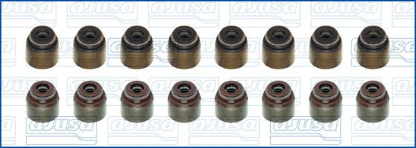 AJUSA Seal Set, valve stem Article number: 57064400 cheaply