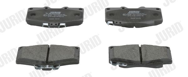 JURID Brake pad set Article number: 572140J cheaply