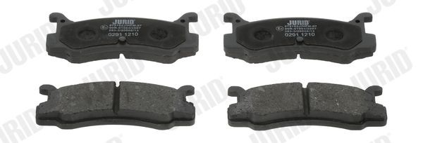 JURID Brake pad set Article number: 572162J cheaply