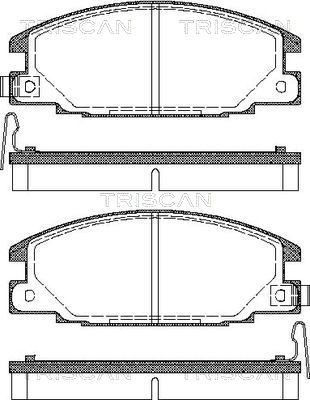 TRISCAN Brake disc Article number: 8120 38105 cheaply