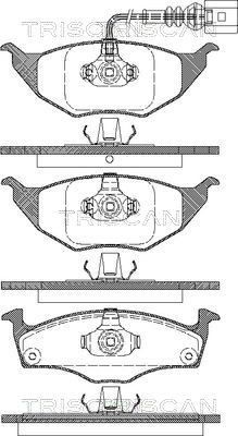 TRISCAN Brake disc Article number: 8120 69102 cheaply