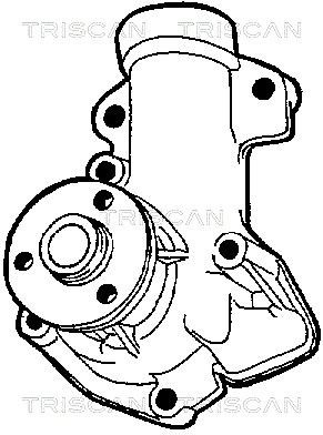 TRISCAN Vandpumpe Varenummer: 8600 15972 billige