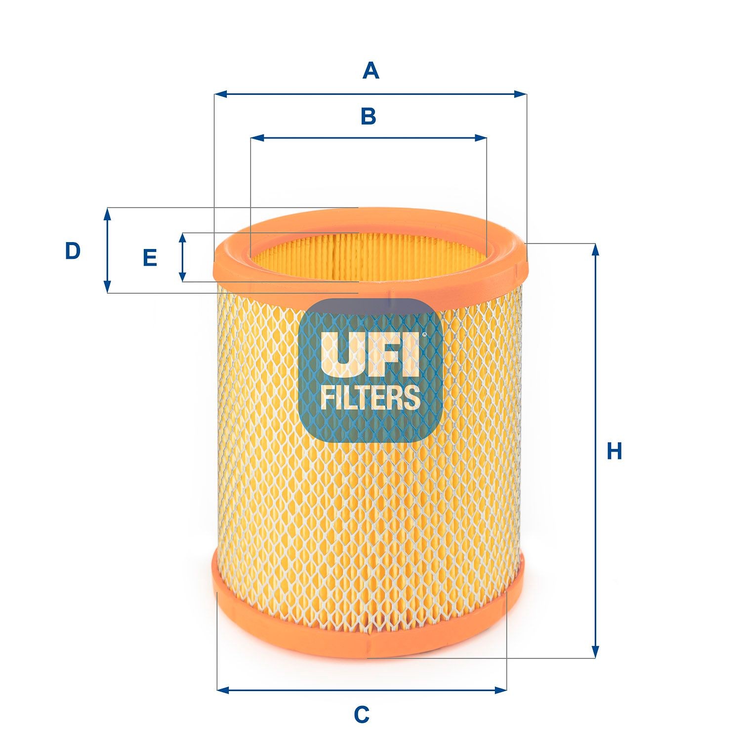 UFI Air filter Article number: 27.196.00 cheaply