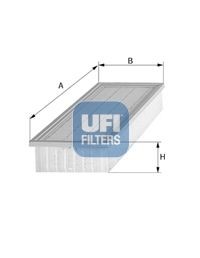 UFI Air filter Article number: 30.052.00 cheaply
