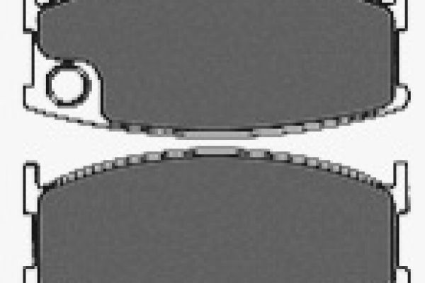 MAPCO Brake pad set Article number: 6147 cheaply