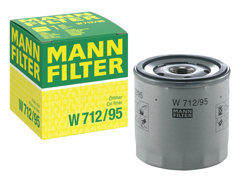 MANN-FILTER Oil filter Article number: W 712/95 cheaply