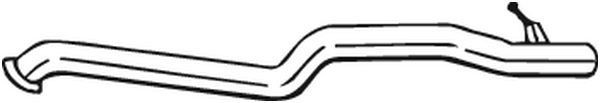 BOSAL Exhaust Pipe Article number: 850-077 cheaply