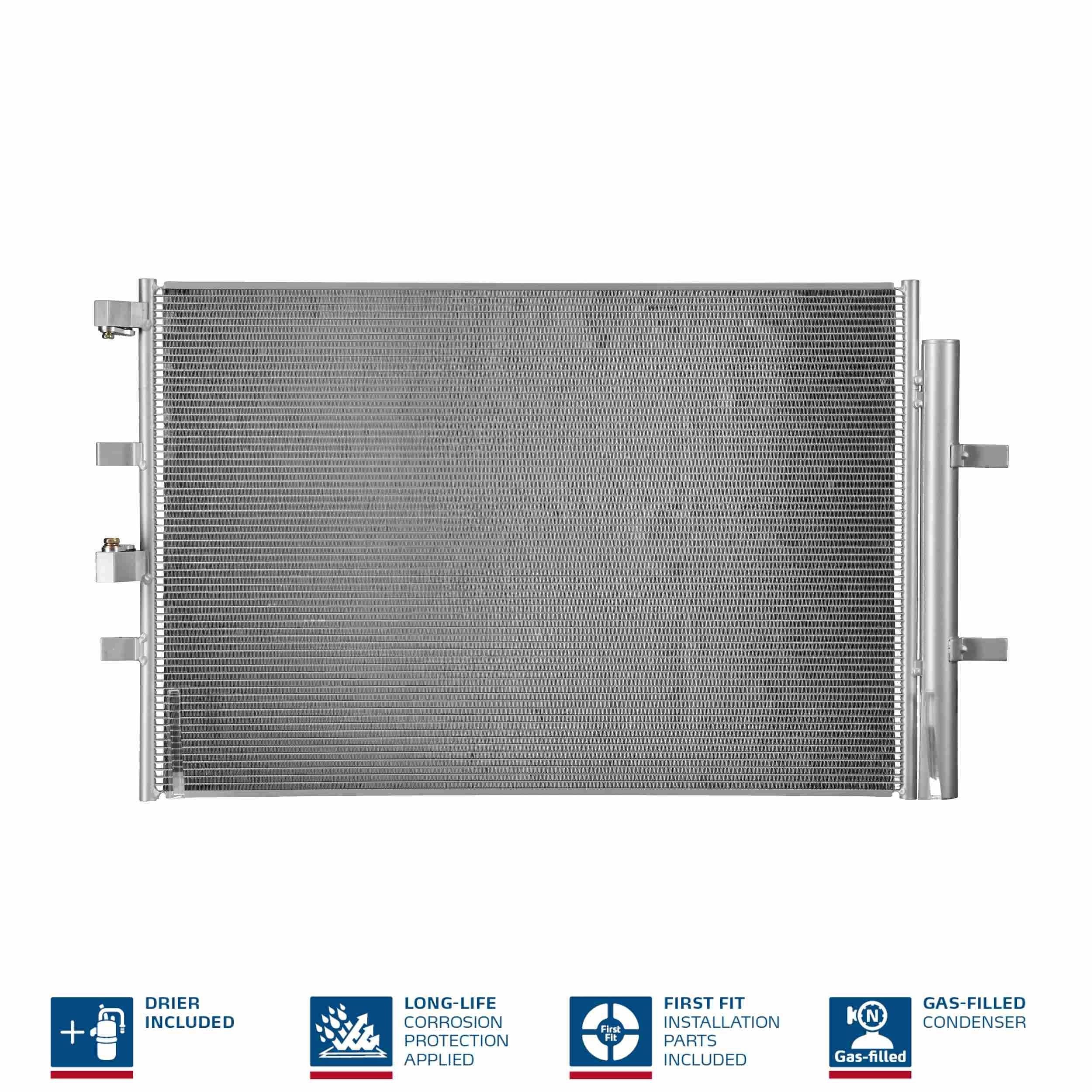 NISSENS Air conditioning condenser Article number: 940330 cheaply