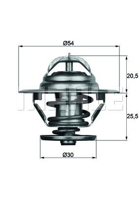 BEHR THERMOT-TRONIK Thermostat, oil cooling Article number: TO 2 83 cheaply