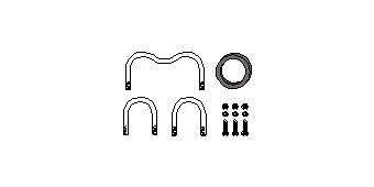 HJS Mounting Kit, catalytic converter Article number: 82 13 2652 cheaply