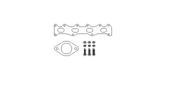 HJS Mounting Kit, catalytic converter Article number: 82 32 6984 cheaply