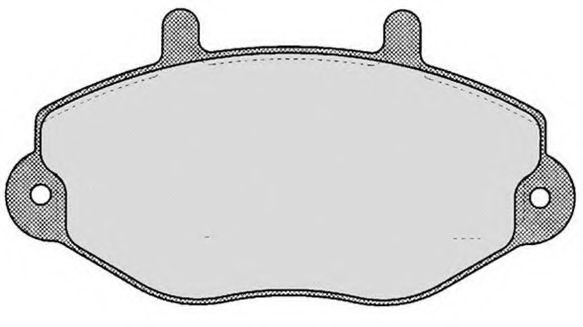 RAICAM Brake pad set Article number: 462.0 cheaply