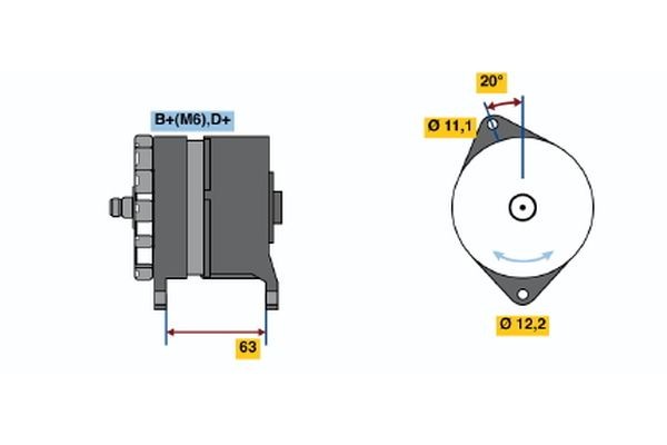 BOSCH Expansion Tank, brake fluid Article number: 0 204 774 988 cheaply