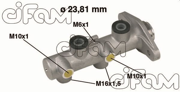 CIFAM Peapiduri silinder Artikli number: 202-349 soodsalt