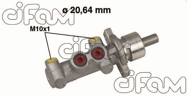 CIFAM Brake master cylinder Article number: 202-396 cheaply