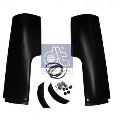 DT Spare Parts Air Deflector, driver cab Article number: 2.97917 cheaply