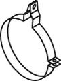 DINEX Clamp, exhaust system Article number: 29800 cheaply