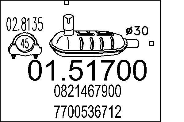 MTS Kesksummuti Artikli number: 01.51700 soodsalt
