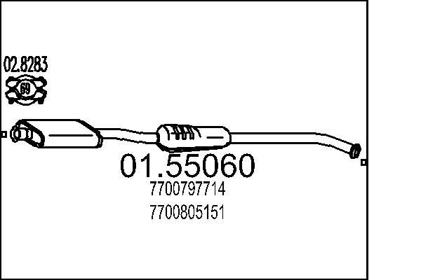 MTS Kesksummuti Artikli number: 01.55060 soodsalt