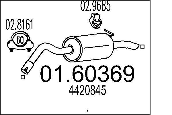 MTS Lõppsummuti Artikli number: 01.60369 soodsalt