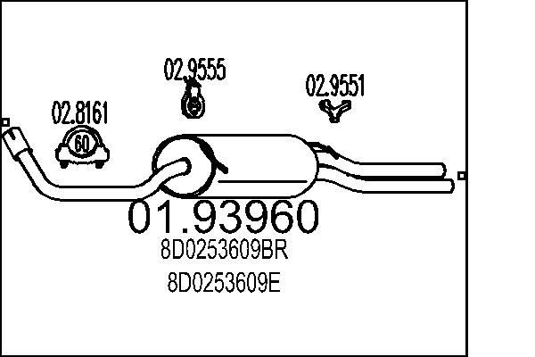 MTS Lõppsummuti Artikli number: 01.93960 soodsalt