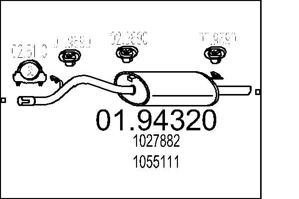 MTS Lõppsummuti Artikli number: 01.94320 soodsalt