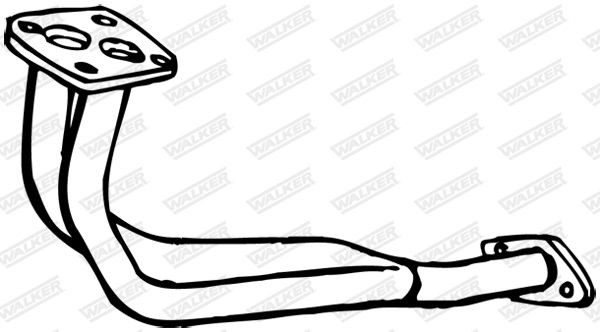 WALKER Exhaust Pipe Article number: 17374 cheaply
