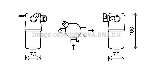 PRASCO Dryer, air conditioning Article number: AID347 cheaply