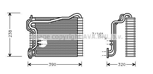 PRASCO Fordamper aircondition Varenummer: AIV145 billige