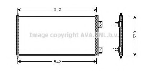PRASCO Air conditioning condenser Article number: FDA5303 cheaply