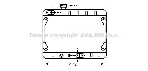 PRASCO Radiaator, mootorijahutus Artikli number: FT2022 soodsalt