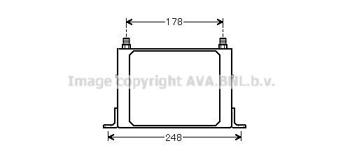 PRASCO Engine oil cooler Article number: FT3117 cheaply