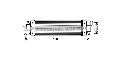 PRASCO Intercooler Article number: FTA4337 cheaply