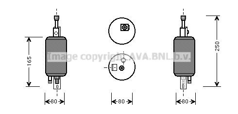 PRASCO Dryer, air conditioning Article number: FTD029 cheaply